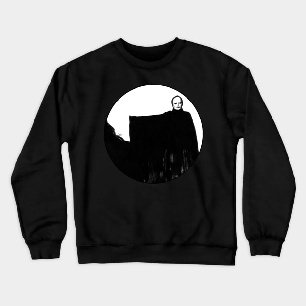 Nothing Escapes Me, No One Escapes Me Crewneck Sweatshirt by zombierust